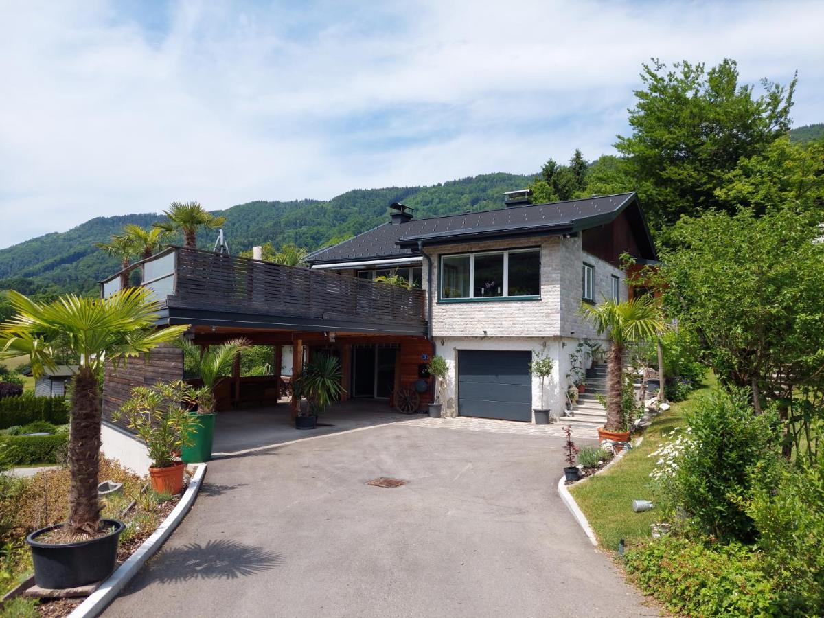 Ferienhaus Goldener Anker Unterach Am Attersee Eksteriør billede